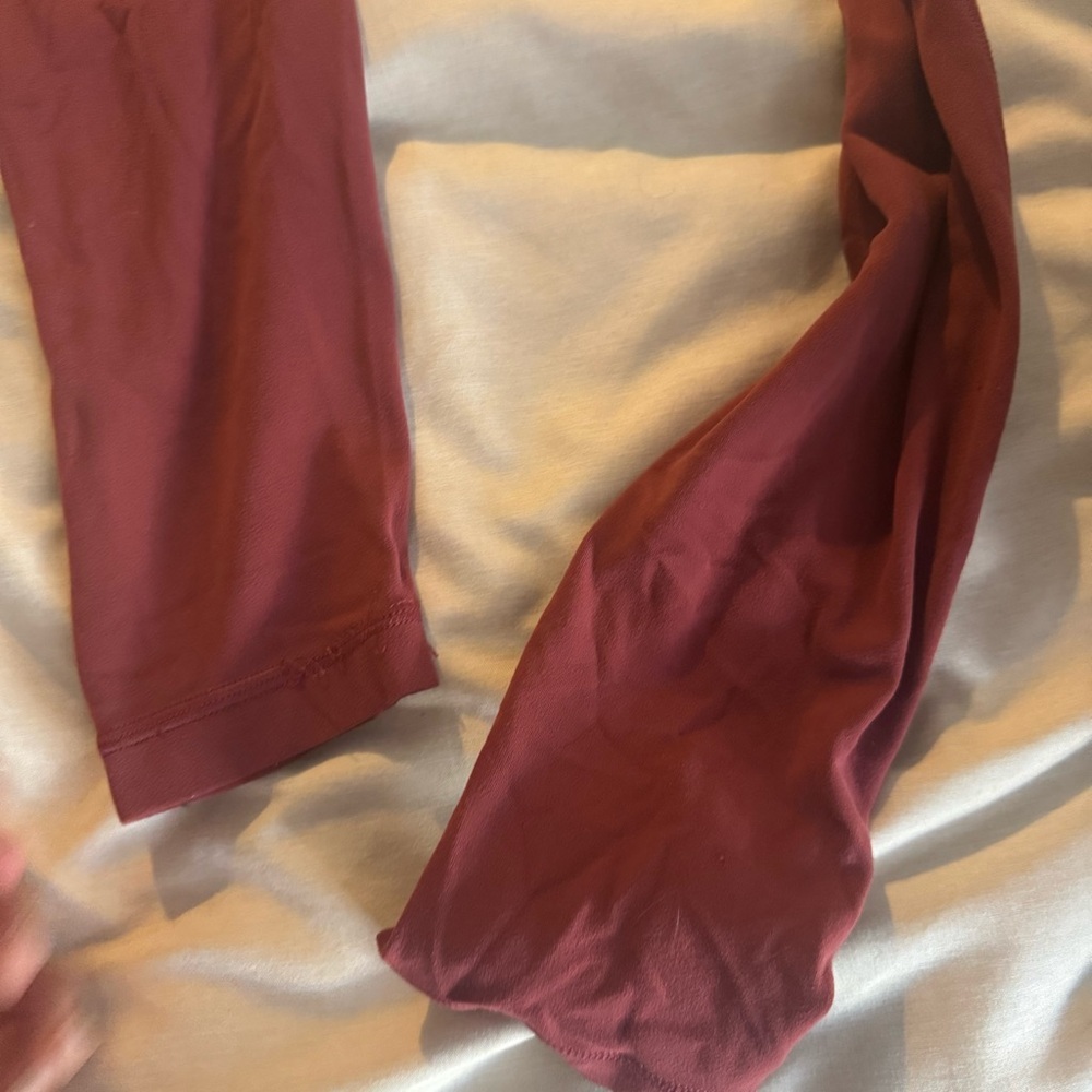 LULULEMON align 28” high rise leggings | Chianti Red | Size 6 | GUC - Picture 10 of 12